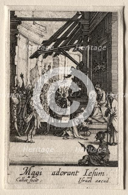 The Life of the Virgin: The Adoration of the Magi. Creator: Jacques Callot (French, 1592-1635).
