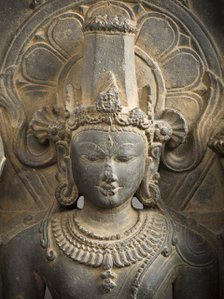 The Hindu God Vishnu in his Emanation as Narayana (image 11 of 12), c.1000. Creator: Unknown.