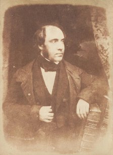 Rev. George Lewis, Dundee, 1843-47. Creators: David Octavius Hill, Robert Adamson, Hill & Adamson.