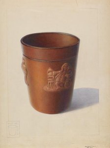 Crock, c. 1937. Creator: Edward L Loper.