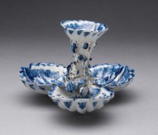 Sweetmeat Dish, Bow, 1750/60. Creator: Bow Porcelain Factory.
