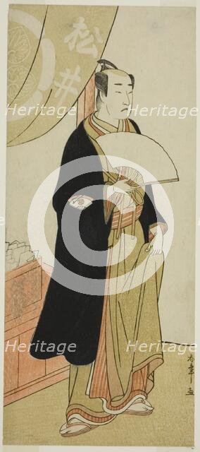 The Actor Onoe Matsusuke I in an Unidentified Role, Japan, early 1780s. Creator: Shunsho.