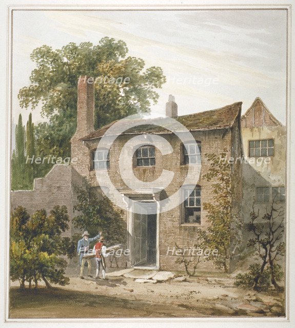 House in Holborn, London, 1815. Artist: George Shepherd