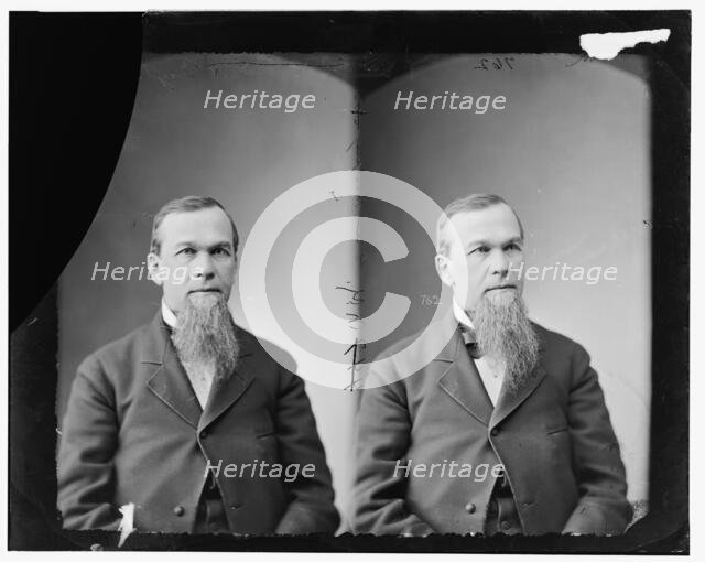 George A. Bagley of New York, 1865-1880. Creator: Unknown.