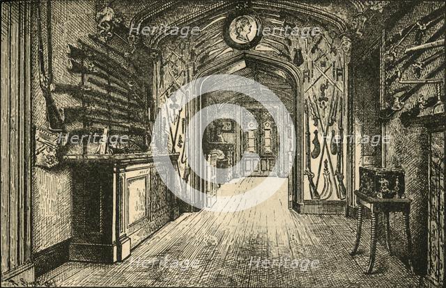 'The Armory at Abbotsford', 1882. Creator: Unknown.