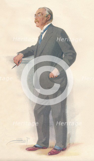 'Sir Edmund Gosse', 1927. Artist: Sir Leslie Matthew Ward.