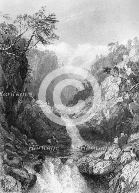 'View near the Source of the Jumna', 1845. Creator: Unknown.