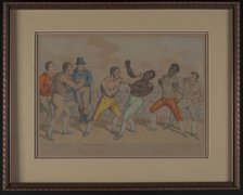 The Close of the Battle or the Champion Triumphant, October 3, 1811. Creator: Unknown.