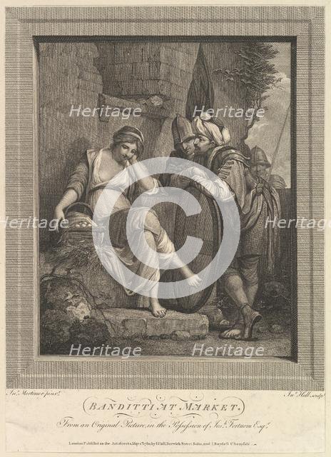 Banditti at Market, November 9, 1780. Creator: John Hall.