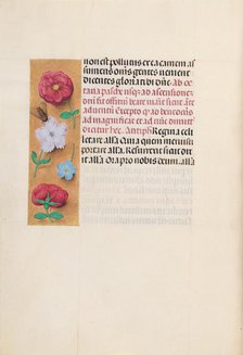 Hours of Queen Isabella the Catholic, Queen of Spain: Fol. 166v, c. 1500. Creator: Master of the First Prayerbook of Maximillian (Flemish, c. 1444-1519); Associates, and.
