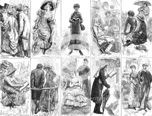 Varieties of the Tourist Species, 1883. Creator: Unknown.