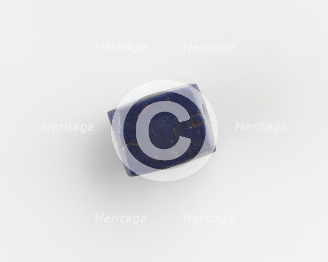 Bead, quadrilateral, Roman period, 4th-6th century. Creator: Unknown.