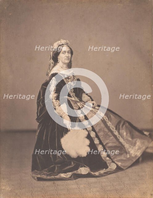 Viscountess Vilain, 1857. Creator: Pierre-Louis Pierson.