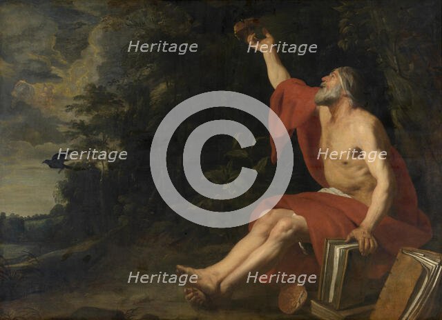 Elijah Fed by the Raven, 1619-1630. Creator: Gaspar de Crayer.