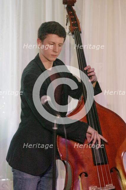 James Owston, Xhosa Cole Quartet, Watermill Jazz Club, Dorking, Surrey, 21 Jan 2020. Creator: Brian O'Connor.