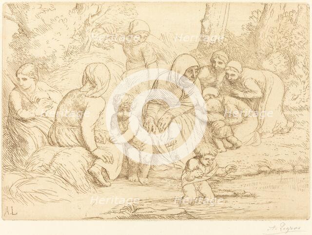 Summer (L'ete). Creator: Alphonse Legros.