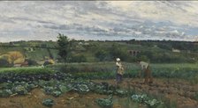 Landscape with Cabbage Patch, Concarneau. Creator: Johan Ericson.