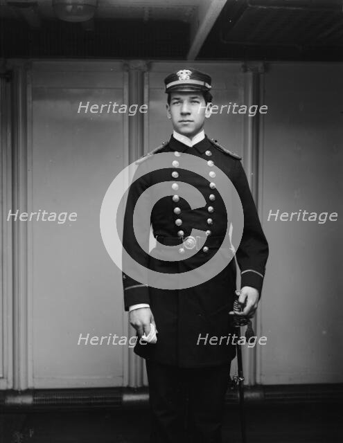 U.S.S. Brooklyn, Ensign Roys, between 1896 and 1899. Creator: Unknown.