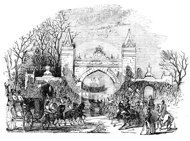 Arch at Wolthorpe, 1844. Creator: Unknown.