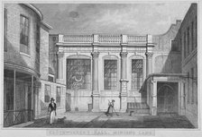 Clothworkers' Hall, Mincing Lane, City of London, 1830. Artist: W Wallis