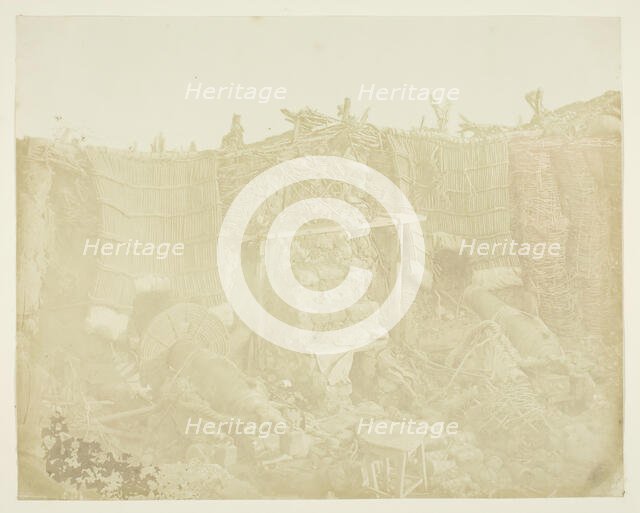 Russian Barrack Battery, 1855. Creator: James Robertson.