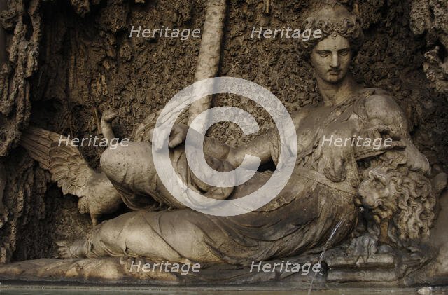 The Goddess Juno, Quattro Fontane, Rome, Italy, 2009.  Creator: LTL.