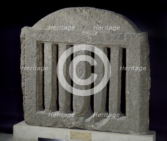 Limestone lattice for a window, XVIIIth Dynasty (c1540-c1292 BC). Artist: Unknown.