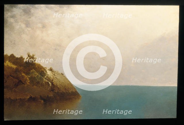 A Foggy Sky, 1872. Creator: John Frederick Kensett.