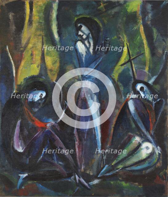 The resurrection, 1914. Creator: Stenner, Hermann (1891-1914).