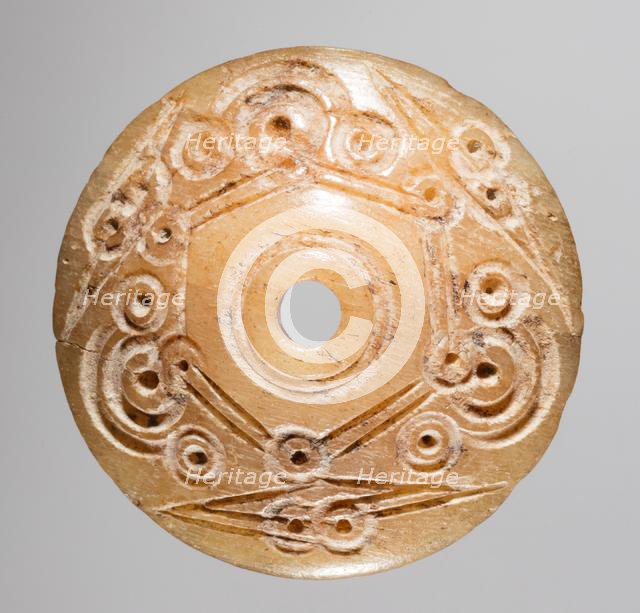 Spindle Whorl, 700s - 900s. Creator: Unknown.