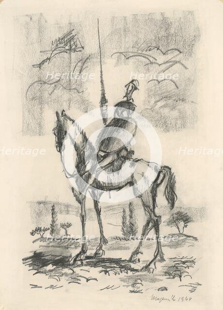 Don Quixote, 1944. Creator: Cyprian Majernik.