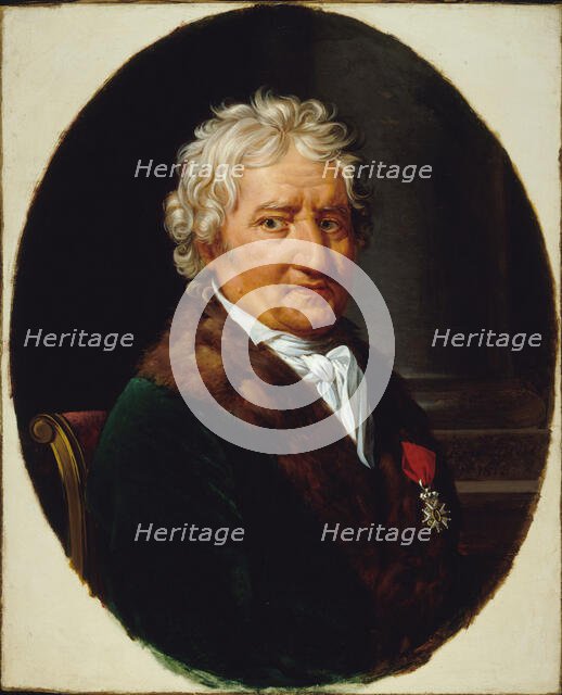 Portrait of Pierre-Alexandre Monsigny (1729-1817), composer, 1813. Creator: Robert Lefevre.