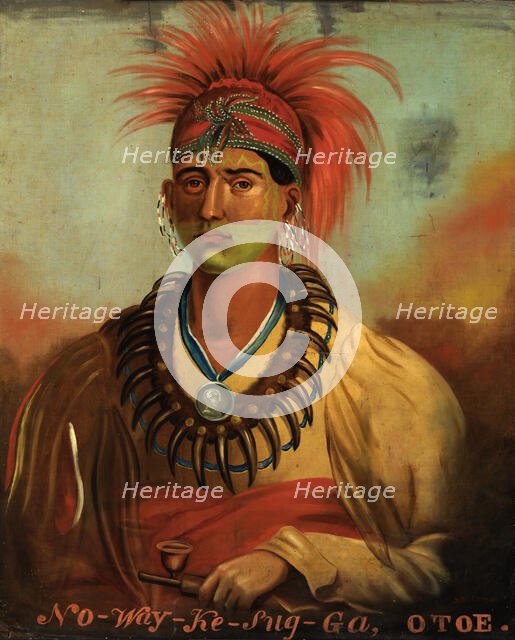 No-way-ke-sug-ga, (ca. 1840?). Creator: Alexander Davis Cooper.