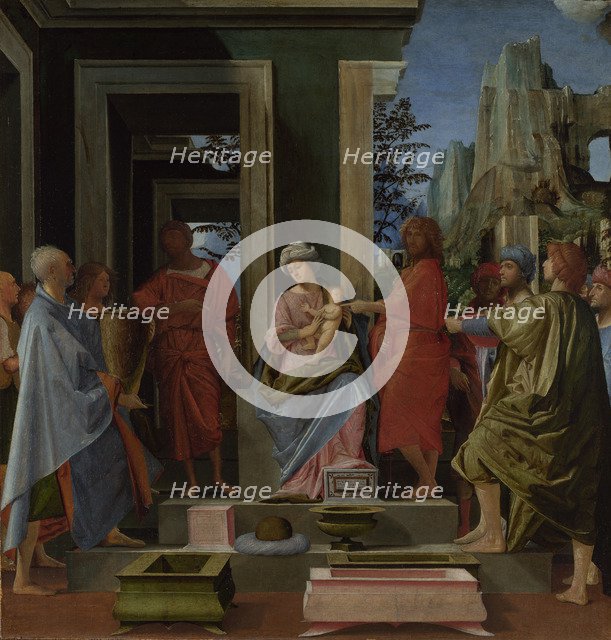 The Adoration of the Kings, c. 1500. Artist: Bramantino (1465-1530)