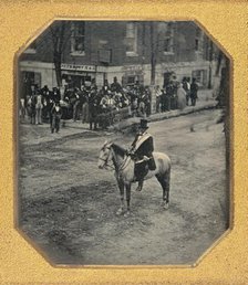 Parade Marshal, Dayton, Ohio, 1846. Creator: Unknown.