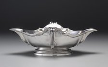 Sauce Boat, 1743. Creator: Nicolas Duclos (1699-1755), master silversmith in 1726.