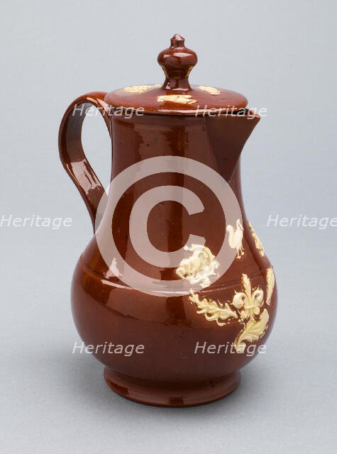 Milk Jug, Staffordshire, c. 1725/40. Creator: Staffordshire Potteries.