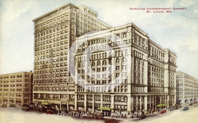 Syndicate Trust Building, St Louis, Missouri, USA, 1913. Artist: Unknown