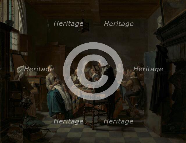 The New Song', 1740-1760. Creator: Jan Josef Horemans II.