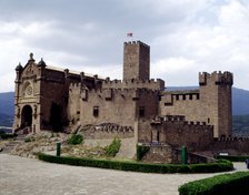 Javier Castle, birthplace of St. Francis Xavier, patron saint of Navarra.