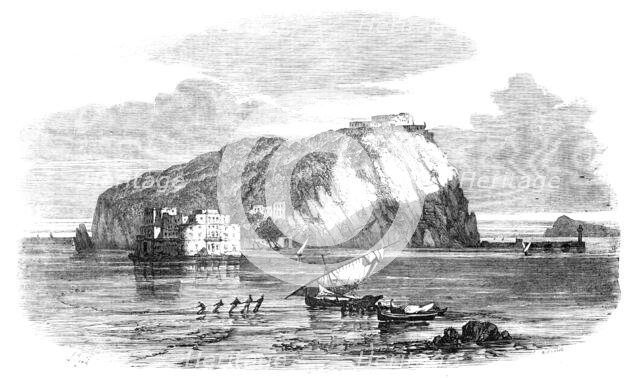 Sketches from Naples - the Island of Nisida, 1857. Creator: Unknown.