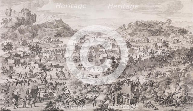 The Battle of Tonguzluq, 1773. Creator: Augustin de Saint-Aubin.