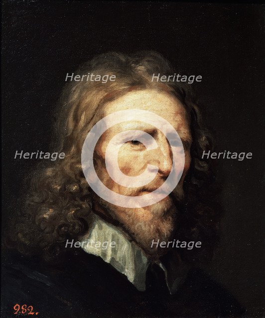 Portrait of Abraham van der Doort', before 1640. Creator: Dobson, William (c. 1610-1646).