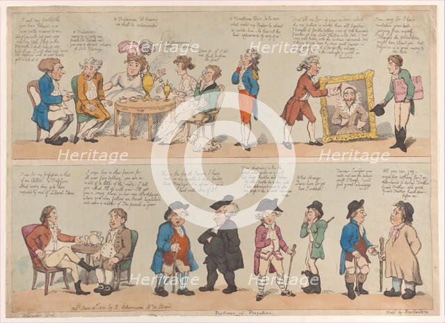 Pictures of Prejudice, June 4, 1800., June 4, 1800. Creator: Thomas Rowlandson.