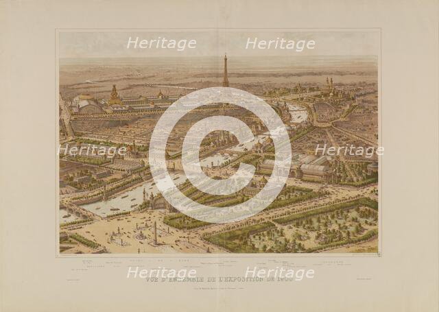 Exposition Universelle de 1900, 1900. Creator: Hoffbauer, Feodor (Fédor) (1839-1922).