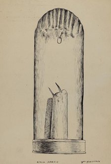Candle Holder, 1935/1942. Creator: William Hoffman.