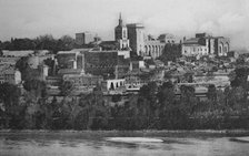 'Avignon - View Taken From Villeneuve', c1925. Artist: Unknown.