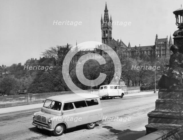 1958 Bedford CA 10-12cwt van. Creator: Unknown.