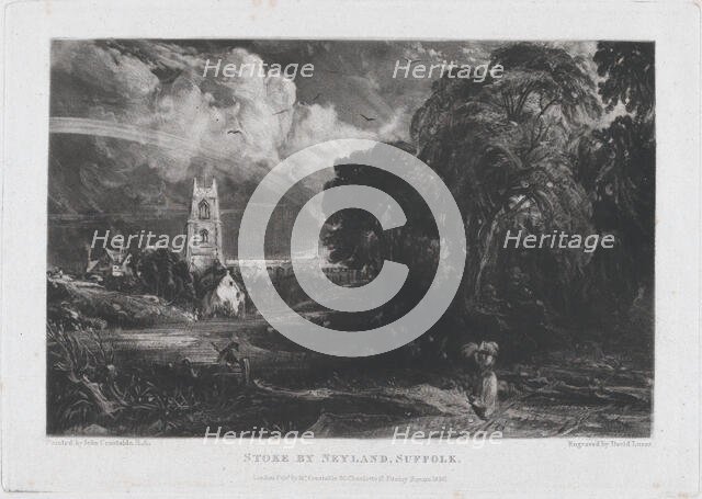 Stoke-by-Neyland, 1830. Creator: David Lucas.