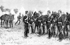 Colonial Volunteers: the Natal Carabineers, 1890. Creator: P Naumann.